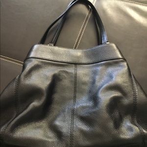 Coach Phoebe Black Leather Handbag